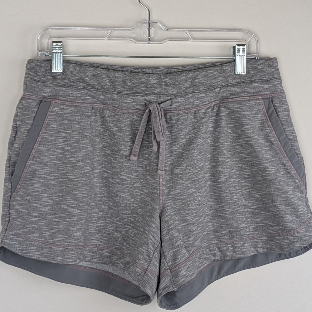 Athleta grayish purple shorts medium 4" inseam